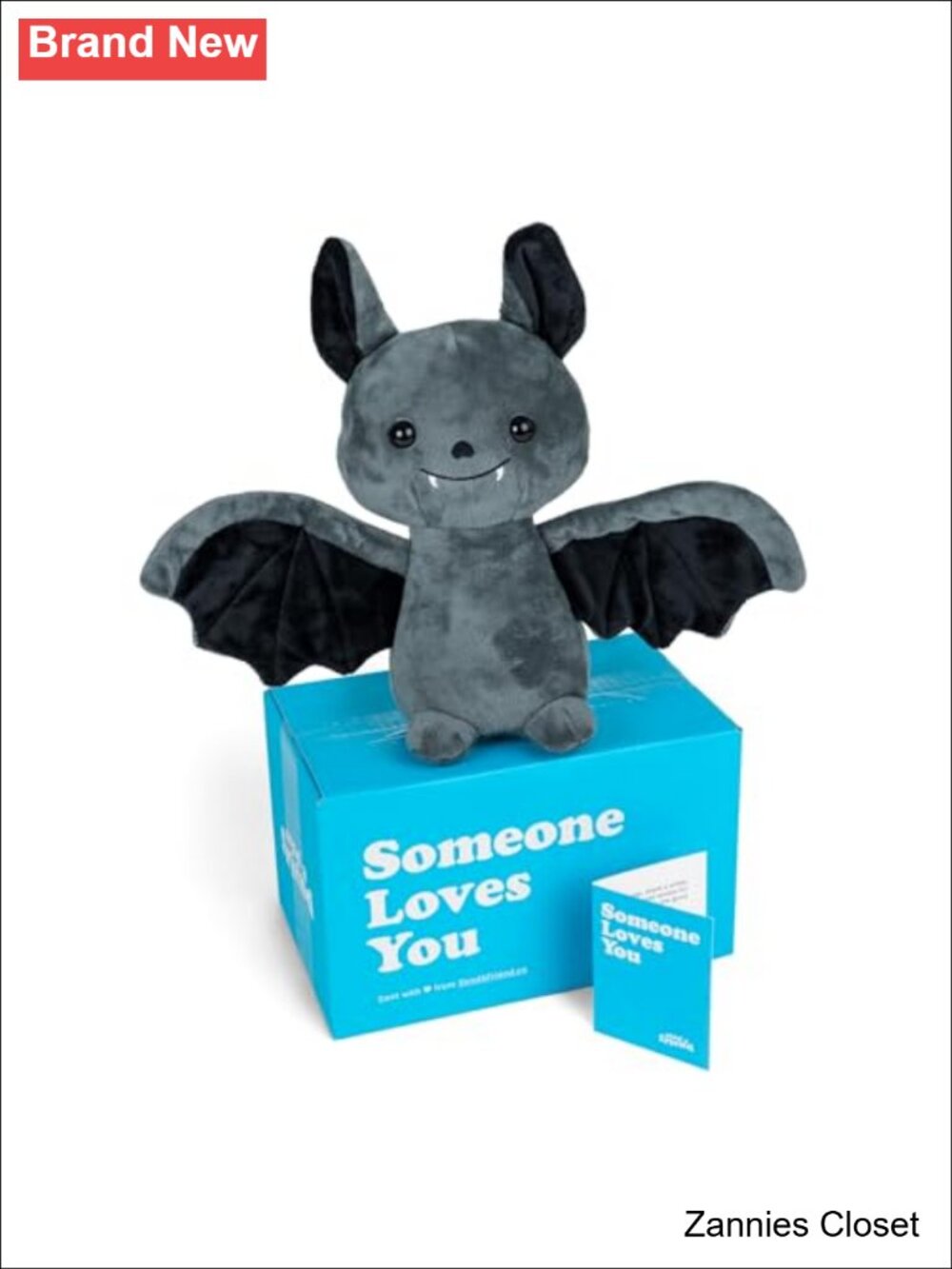 👻 Binks the Bat Plush Care Package 10" Stuffed Animal Gift Set